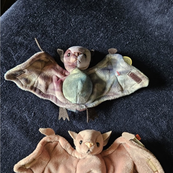 TY Pair of Beanie Babies Batty the Bat - Picture 3 of 6